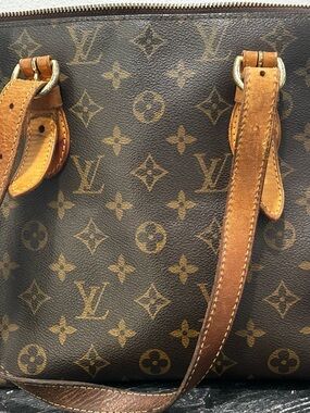 Vintage Louis Vuitton Handbag - Well Loved - Perfect for Upcycling/Repair Projec
